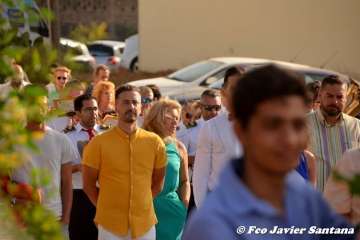 El Caracol despide sus fiestas con procesión y espectáculo musical (Foto Francisco Javier Santana)